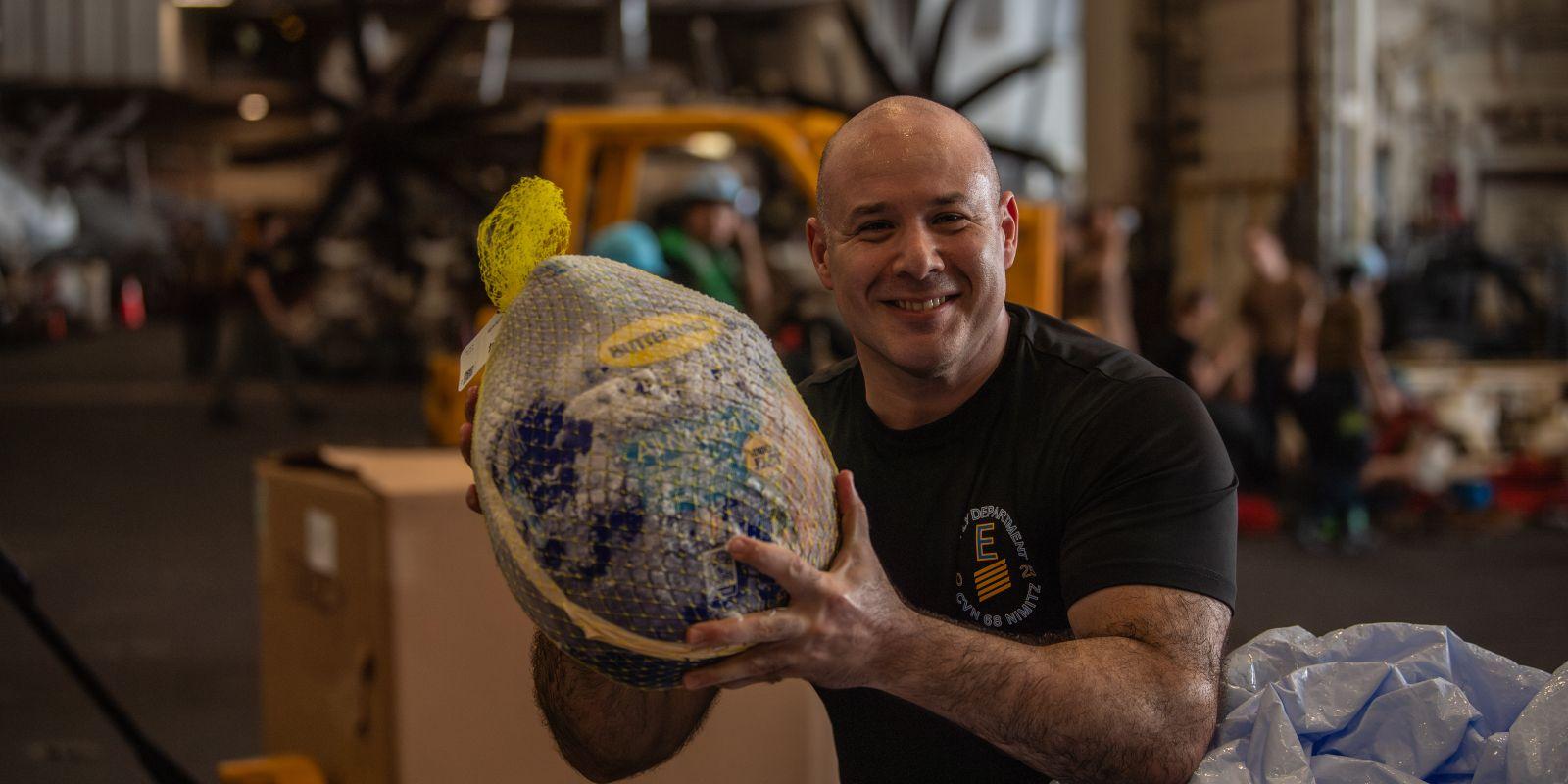 Thanksgiving at Sea: How USS Nimitz Turns a Floating City Into a Family Table