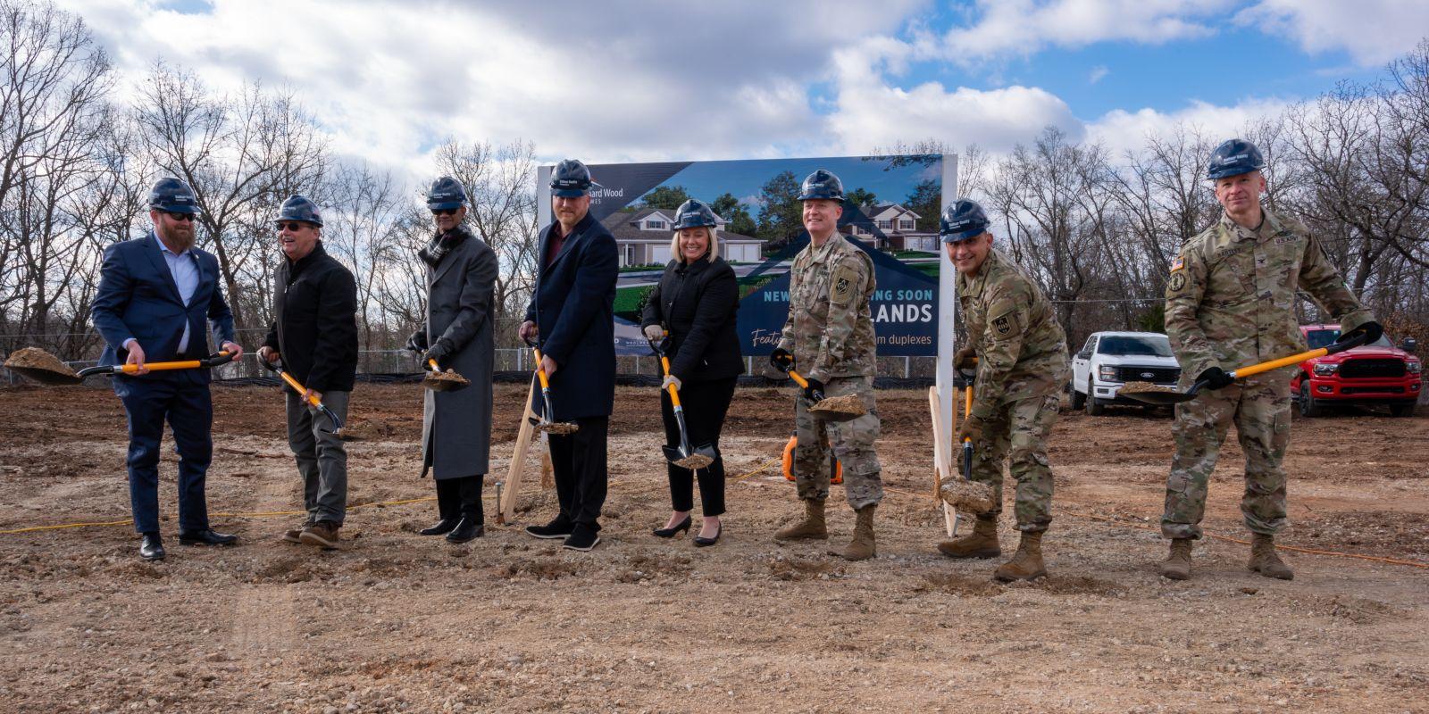 Fort Leonard Wood Breaks Ground on 56 New Homes for Families