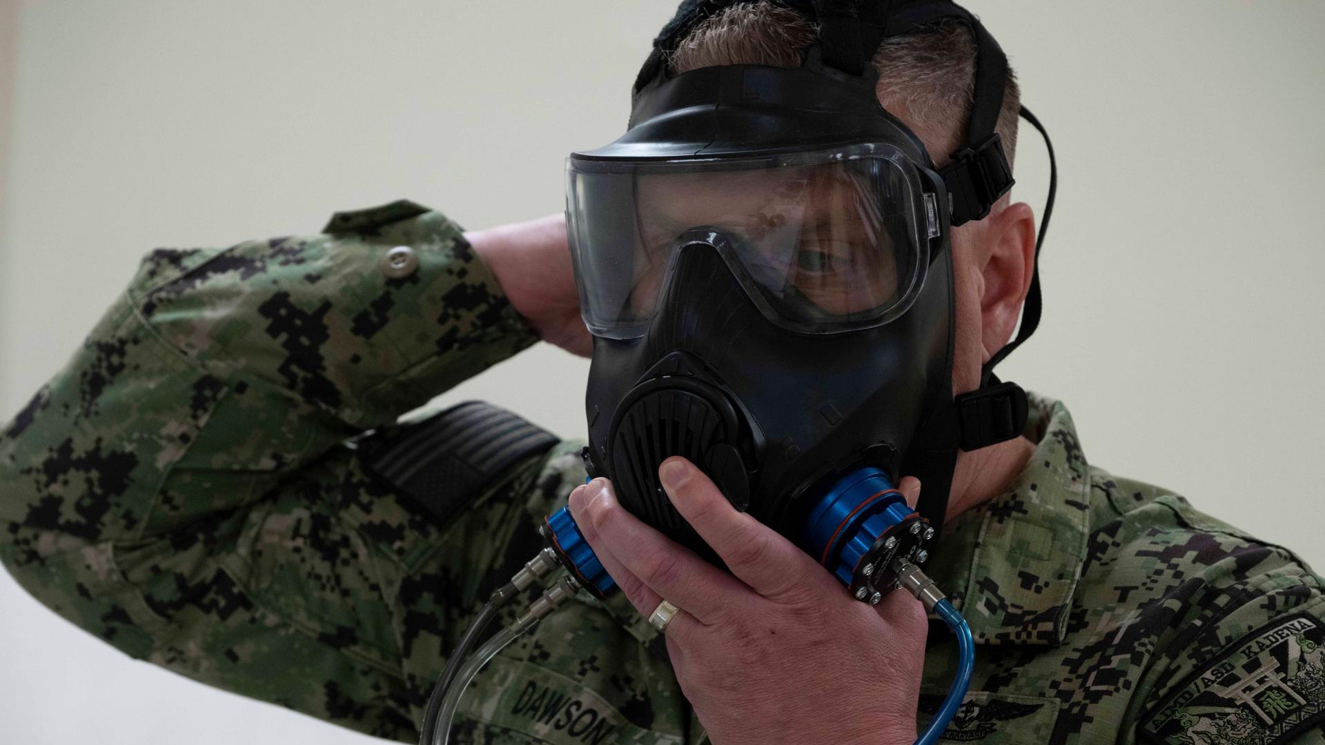 All Sailors and Marines Will Soon Have to Take a Yearly Gas Mask Fit Test